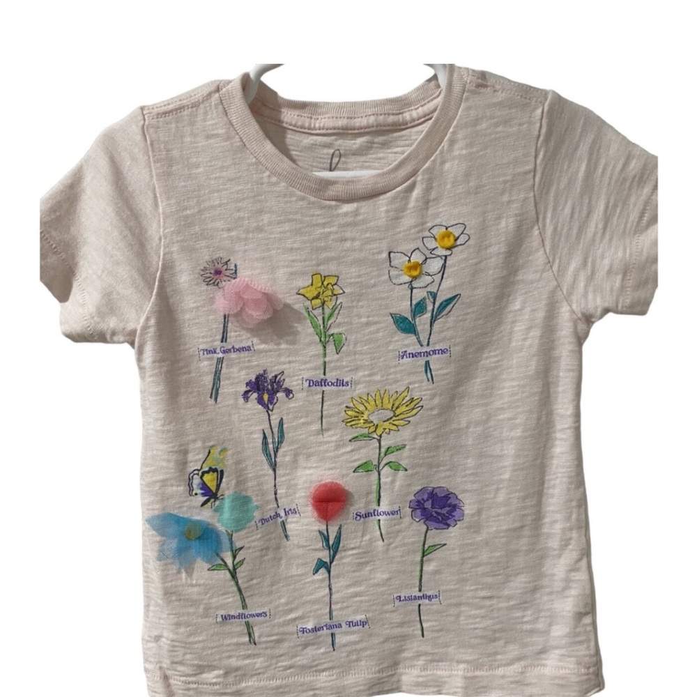 Peek Flower Shirt 2T